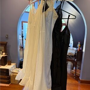 Set of vintage full slips